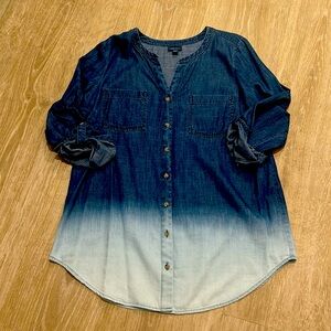 J.Jill ombré denim tunic